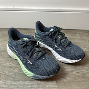 Mizuno Wave Rider 28 - Women’s Size 6.5 - Blue/Green/White